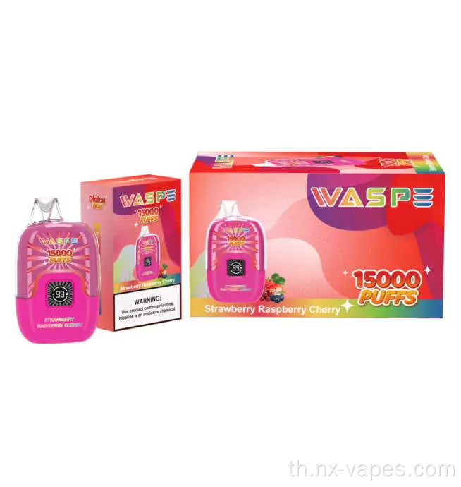 WASPE Digital Box 15000 พัฟพัฟ Vape Pod