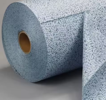 Blu industriale monouso in tessuto non tessuto al 100%.