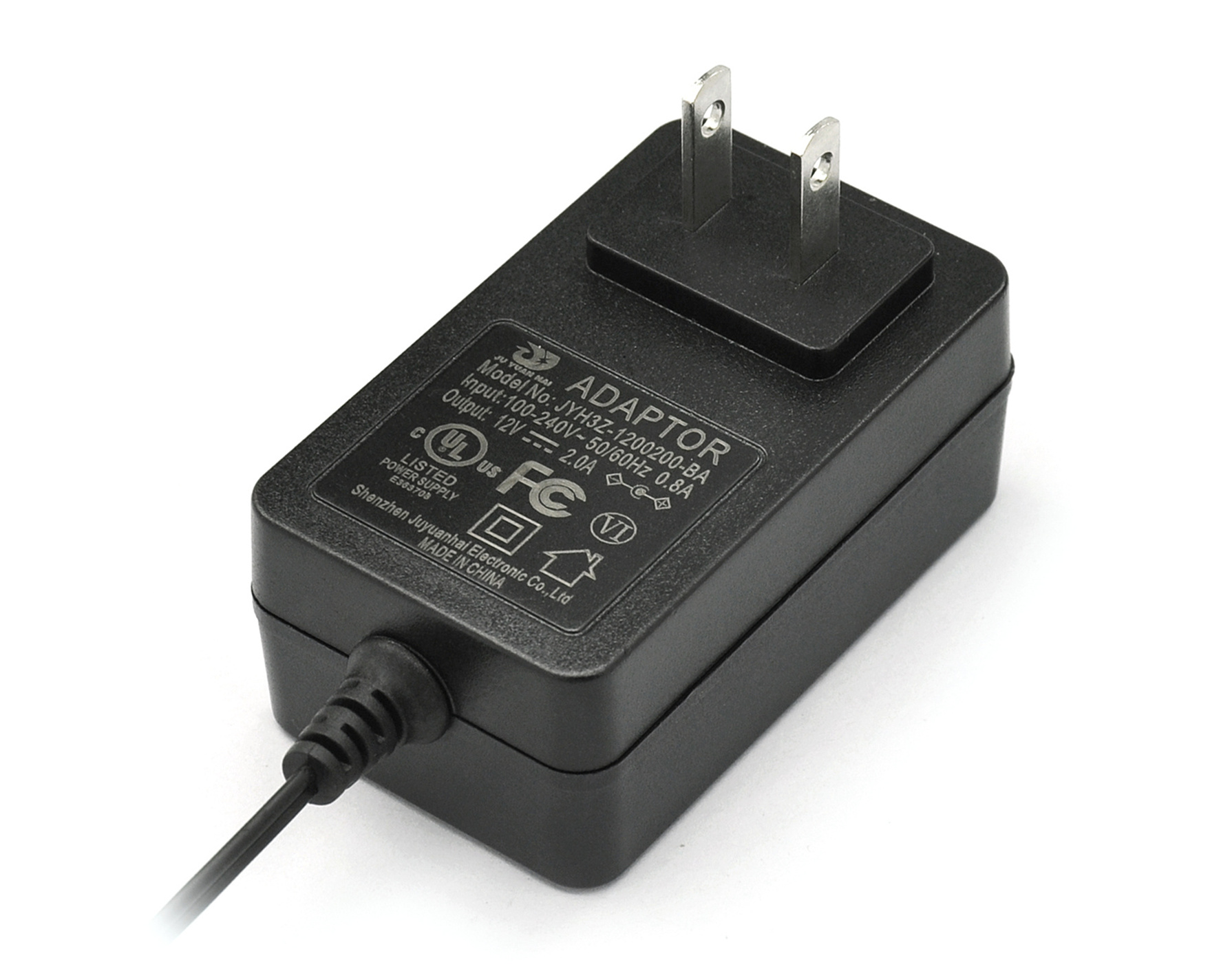 12V 2A AC DC Power Adapter 24W UL Power Supply (1)