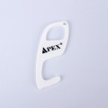 APEX 흰색 플라스틱 핸즈프리 도어 오프너 키 도구