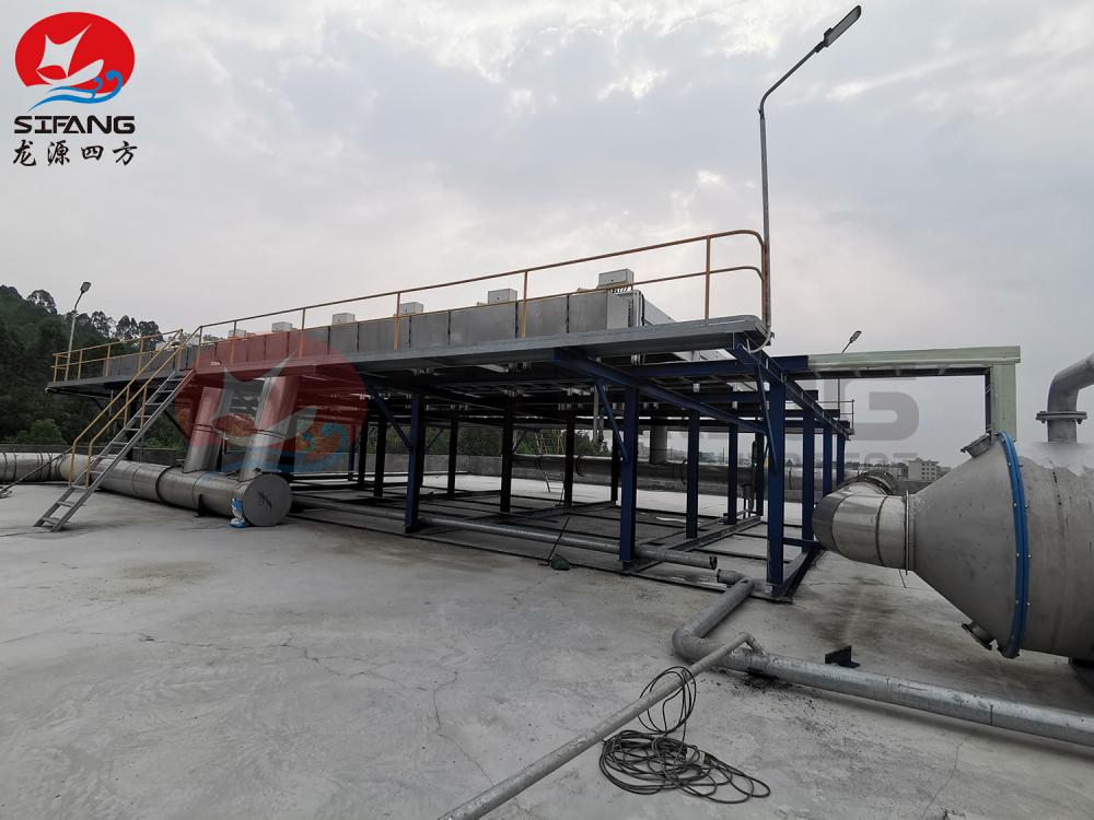 Equipo de tratamiento de gas residual Producción de harina de pescado