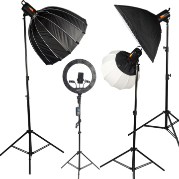 Professional LED Continuous Light with Bi-Color and Remote Control for Photo Studio and Video Shooting