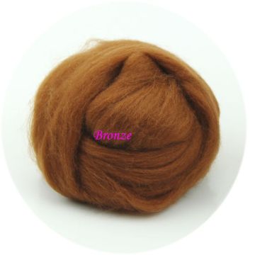 Fashion Wool Corriedale Needlefelting Top Roving Dyed Spinning Wet Felting Fiber D08F