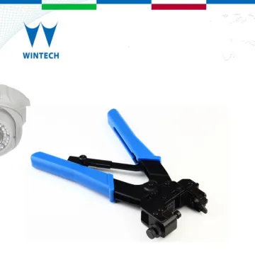 Hand compression tool for bnc