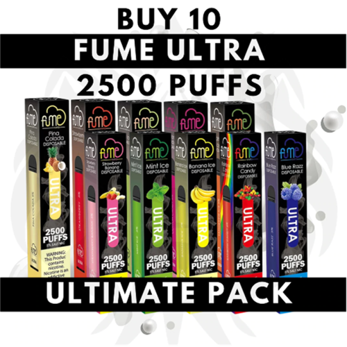 Em estoque Fume Ultra 2500Puffs descartáveis ​​Vape Roma