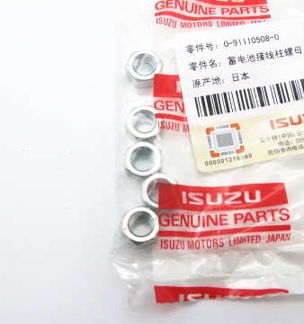 GENUINE ORIGINAL AUTO PARTS 4JG1 4JJ1 6UZ1 4HK1 C240 FRR Battery Nuts Cables