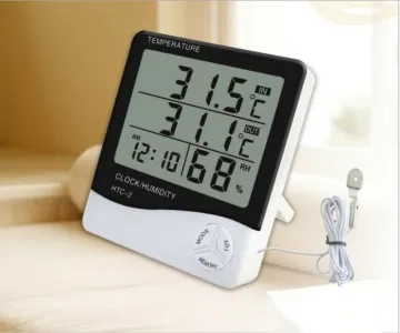 Convenient Alarm Clock Digital Temperature Hygrometer