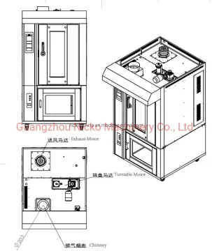 Professional Best Quality Electric Bread Baking Equipment Combination Deck Oven with Bread Proofer