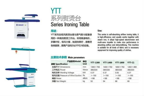 IRONING TABLE PRESSING MACHINE