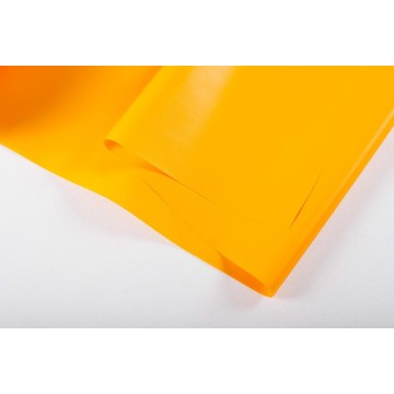 Película blanda amarilla de PVC duradera