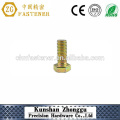 Hex bolt Carbon Steel Yellow Zinc Hex Bolt