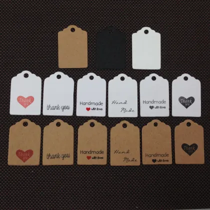 Canvas Hang Tag Circle Hang Tags Hang Tag