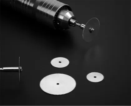 Stainless Steel Slice Metal Cutting Disc Set with Mandrel for Dremel Tools