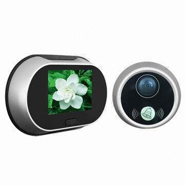3.5-inch Digital Peephole Viewer with Doorbell Function and Easy Installation