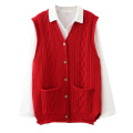 Bouton de gilet de pull pour femmes