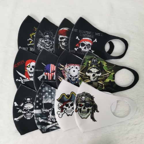Costom Design USA Flag Face Cover