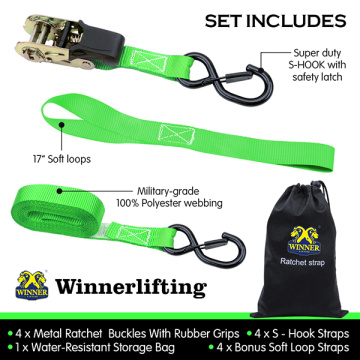 Lashing Strap With Ratchet Box