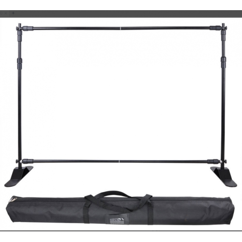 Triple Crossbar Backdrop Stand Metal