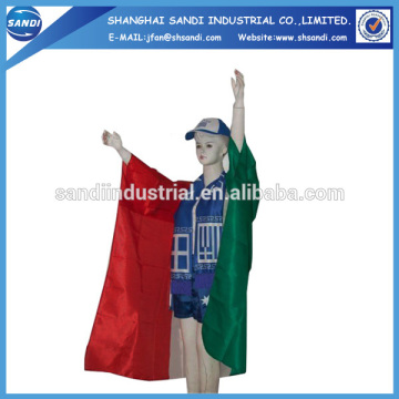 100% polyester with water proof custom body flag