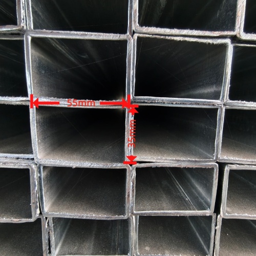Tubo quadrato zincato 35*55*0,9 mm
