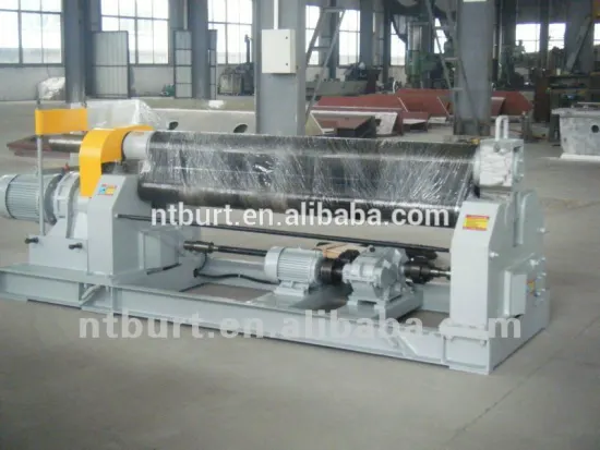 mechanical 3 roller metal rolling machine