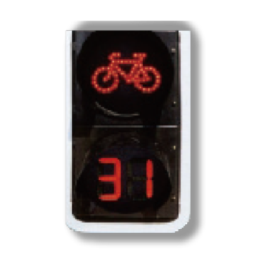 Bicycle Countdown non moteur des feux de signalisation de la circulation des véhicules