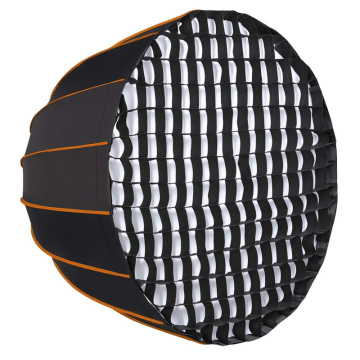 Professional Parabolic Softbox: 90cm βαθιά μαλακό φως για στούντιο Φωτογραφία Flash με πλέγμα και Bowen Mount - Γρήγορη λύση ρύθμισης