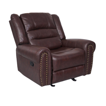 Grosir Air Leather Home Theatre Manual Recliner Sofa