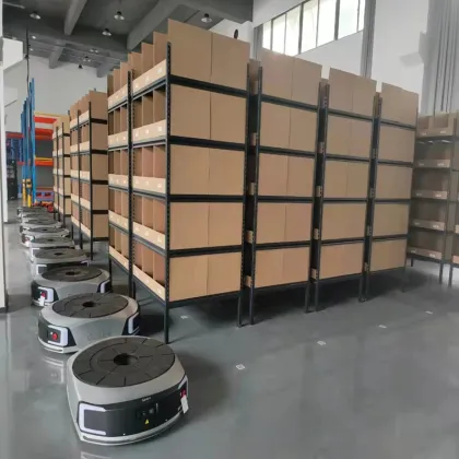 New Pallet AGV Racking For Intelligent Robot Warehouse