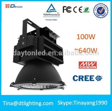 Top grade latest BRIDGELUX45 COB 100W 10000lm AC85-265V 100w e40 led high bay light