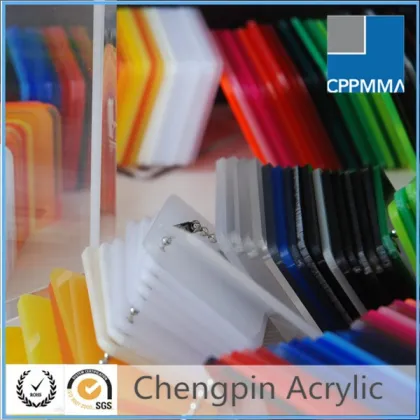 low price clear colorful perspex board