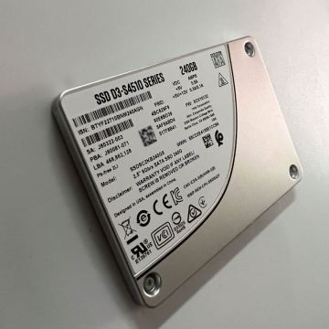 SSD D3-S4510 Series 240GB 2.5 Inch SATA 6Gb/s Hard Disk: Specifications and Features