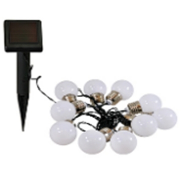 G45 Lâmpada de corda à prova d'água recarregável - luzes de decoração ao ar livre (10 LED)