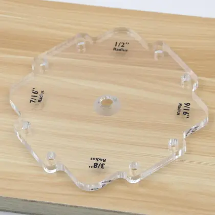 3pcs/set Router Radius Templates
