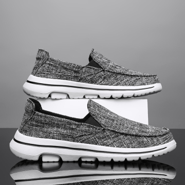 Big Size Breathable Slip-on Loafers for Men - Fashion Walking Shoes