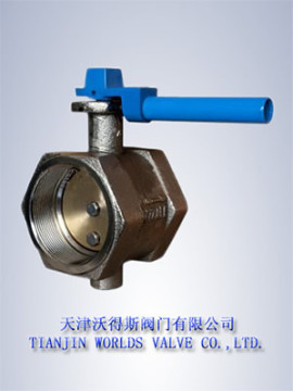 Thread Connection Butterfly Valve