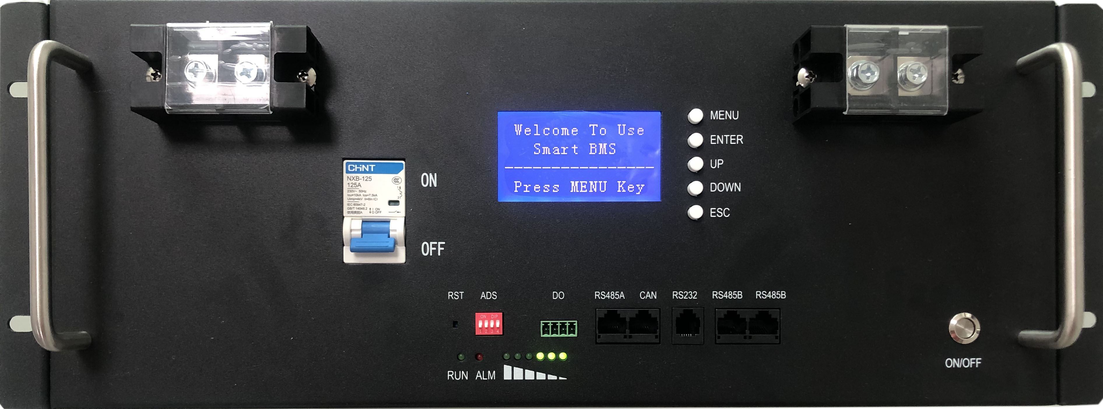 Rack 51.2V 300Ah storage lithium battery system