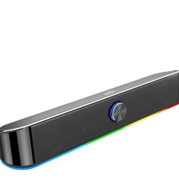 RGB شريط الصوت الباعث للضوء لأجهزة الكمبيوتر المحمولة وأجهزة كمبيوتر سطح المكتب