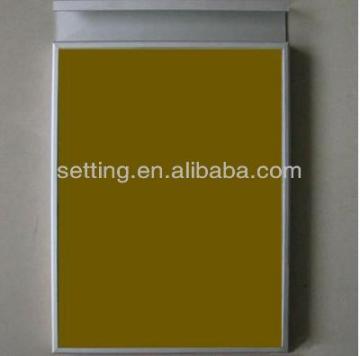 solid color mirror effect UV board for kitchen cabinet
