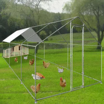 Walk in Chicken Run Large Outdoor Chicken Enclosure