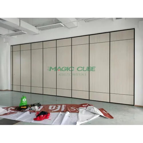 Wholesell lockable collapsible glass wall cost