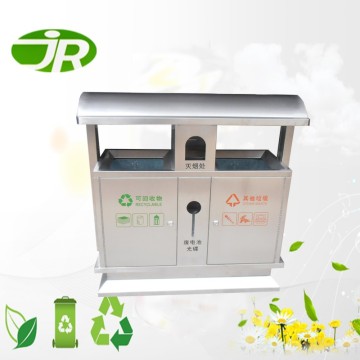 decorated trash bottle bins outdoor use