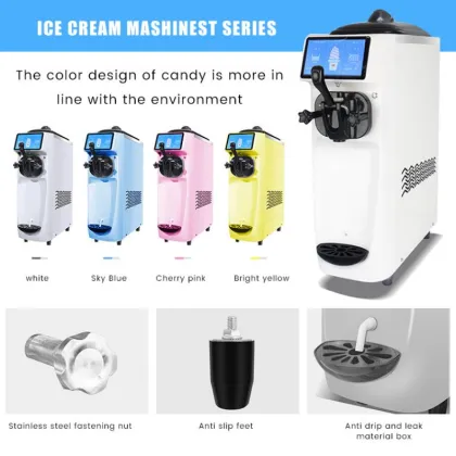 DIY Ice Cream Roll Machine for Home Use: Self-Service Soft Serve and Glace Creme Glacee Making