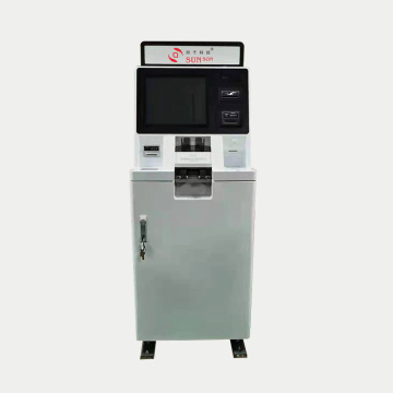 Standalone Cash Deposit Machine with Card issuing UL 291 safebox and finger print