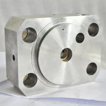 high pressure waterjet intensifier 87000psi part of end bell