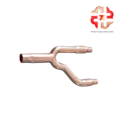 Daikin air conditioners diverge copper pipes
