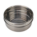 Stainless Steel Cookie Canister with Transparent Lid