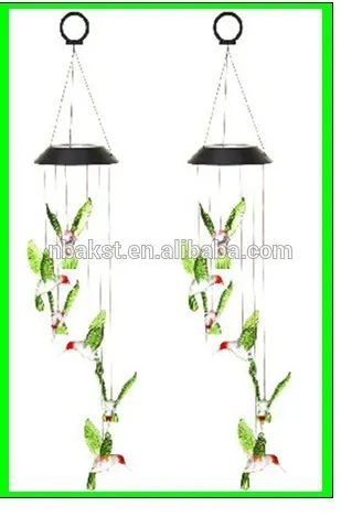 Bird LED Wind Chimes Garden Decoration Wind Chime