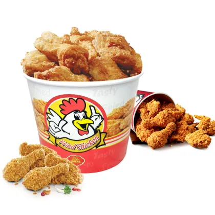 Fried Chicken Box and Bucket - Paper Packaging for Fried Chicken