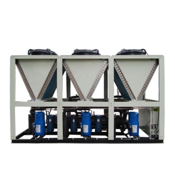 High Efficiency Air-Cooled Scroll Chiller Unit (100RT) for Heat Pump and Air Conditioning
